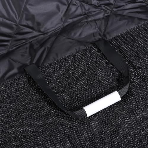 Funda para asiento delantero de coche de dacron resistente para mascotas 4