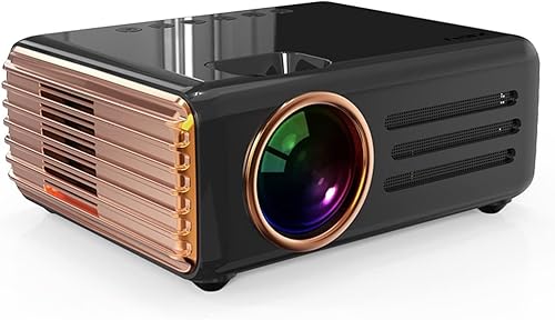 TBGFPO Mini Projector 1920x1080p Retro Projectors 8000 Lumens Android iOS Home Bedroom Smart Phone Proyector