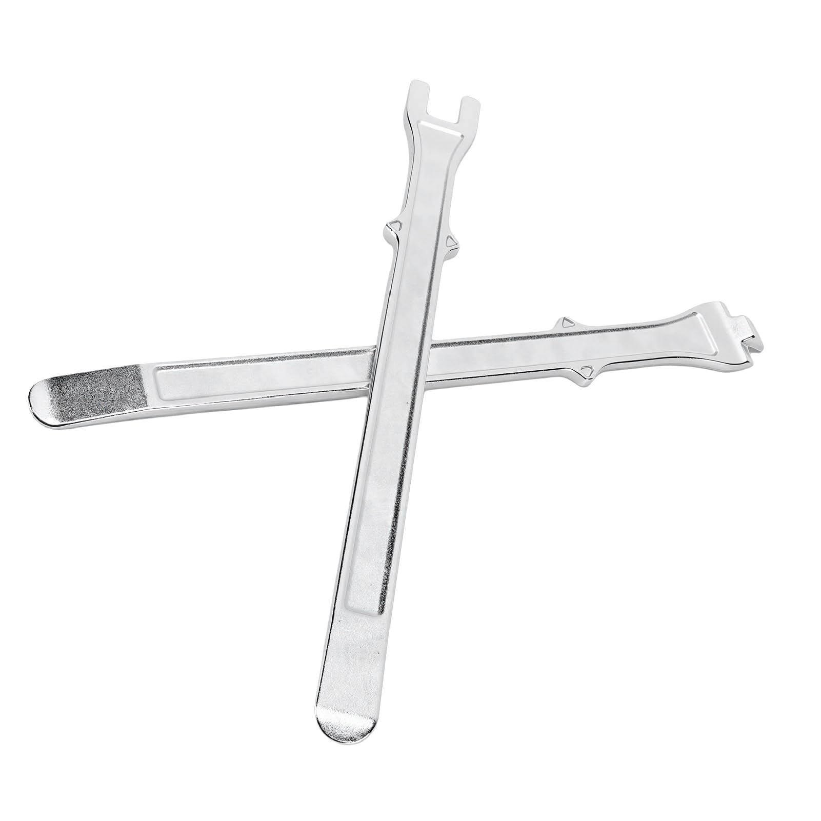 Elprico Lot de 2 démonte-pneus Moto 16" en Acier au Carbone