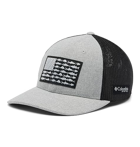 Image of Columbia Unisex Adult PFG Logo Mesh Ball Cap