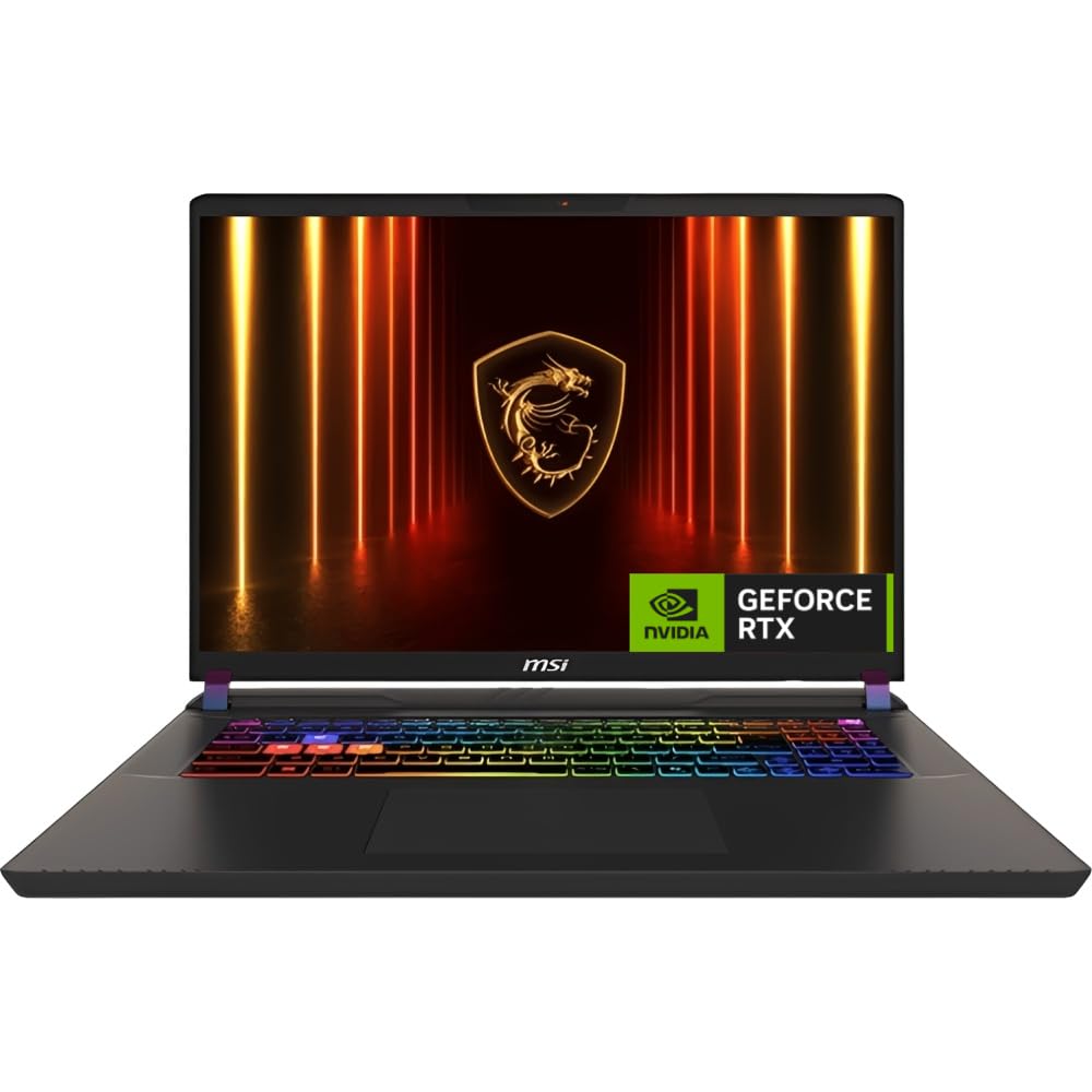 MSI Vector 16 HX A8WHG-004US Notebook Gamer, 16", AMD Ryzen 9 8940HX, NVIDIA GeForce RTX 5070 Ti 12 GB GDDR7, 16 GB RAM DDR5, 1 TB SSD, 240 Hz, Cinza