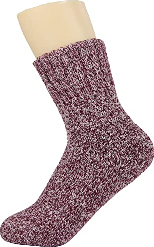 Image of BomKinta Boot Socks for Women Winter Solid Thick Warm Socks Cozy Crew Socks Christmas Gift