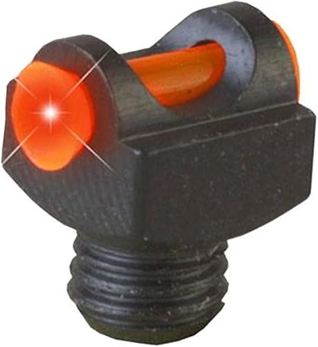 TruGlo Cuentas de repuesto de escopeta de fibra óptica Starbrite Deluxe de bajo perfil, color rojo o verde