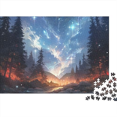 Puzzle en bois 1000 pièces style japonais, maison de montagne artisanale 3D pour adulte
