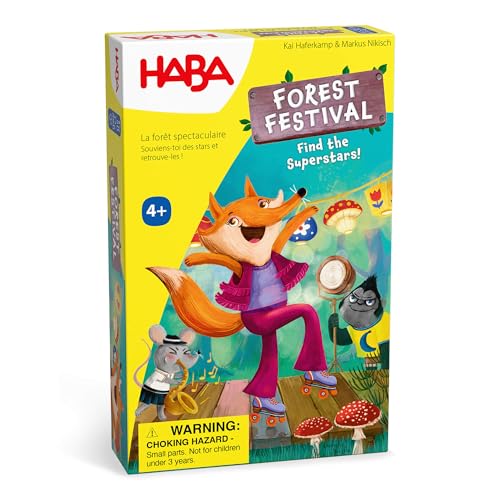 Superstar Forest Festival Memory Game HABA miniatura 1