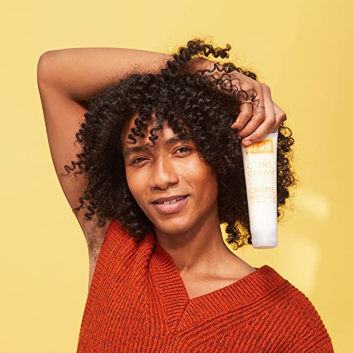 Verb Curl Cream – Vegan Curl Styling Cream – Lightweight Leave In Curl Defining Cream – Anti-Frizz Curl Cream Provides Shape, Softness And Hold – Curl Styler Without Paraben And Harmful Sulfates, 5.3 Fl Oz #TOP6