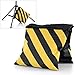 Neewer 8 Pack Dual Handle Sandbag, Black/Yellow Saddlebag for Photography Studio Video Stage Film Light Stands Boom Arms Tripods