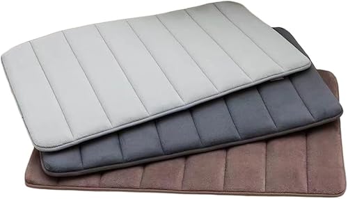Miniatura 3 de Alfombra antideslizante de Baño Super Absorbente, Alfombras Antideslizantes De Espuma Viscoelástica Suave, Para Dormitorio, Inodoro, Ducha,