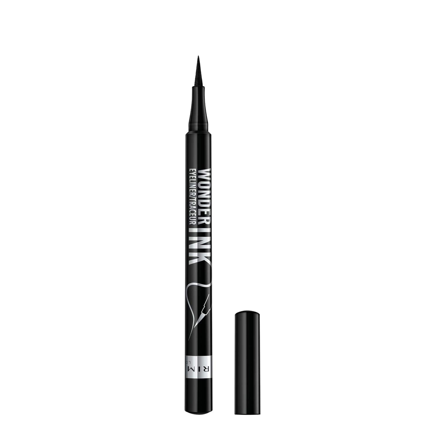 Rimmel London Wonder'Ink Liner Eyeliner Liquido, Negro 001, 1 ml (0.03 FL OZ)
