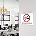 NIUBEE 10-Packs 8.5x11 Sign Holder Horizontal for Wall Door, Clear Acrylic Picture Frame for Paper with Free 3M Tape and Mounting Screws