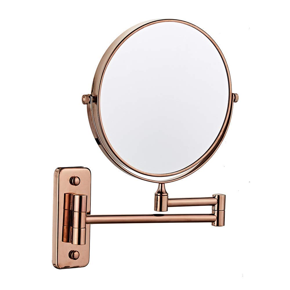 Miroir maquillage grossissant 3X double face pour éviter les reflets flous