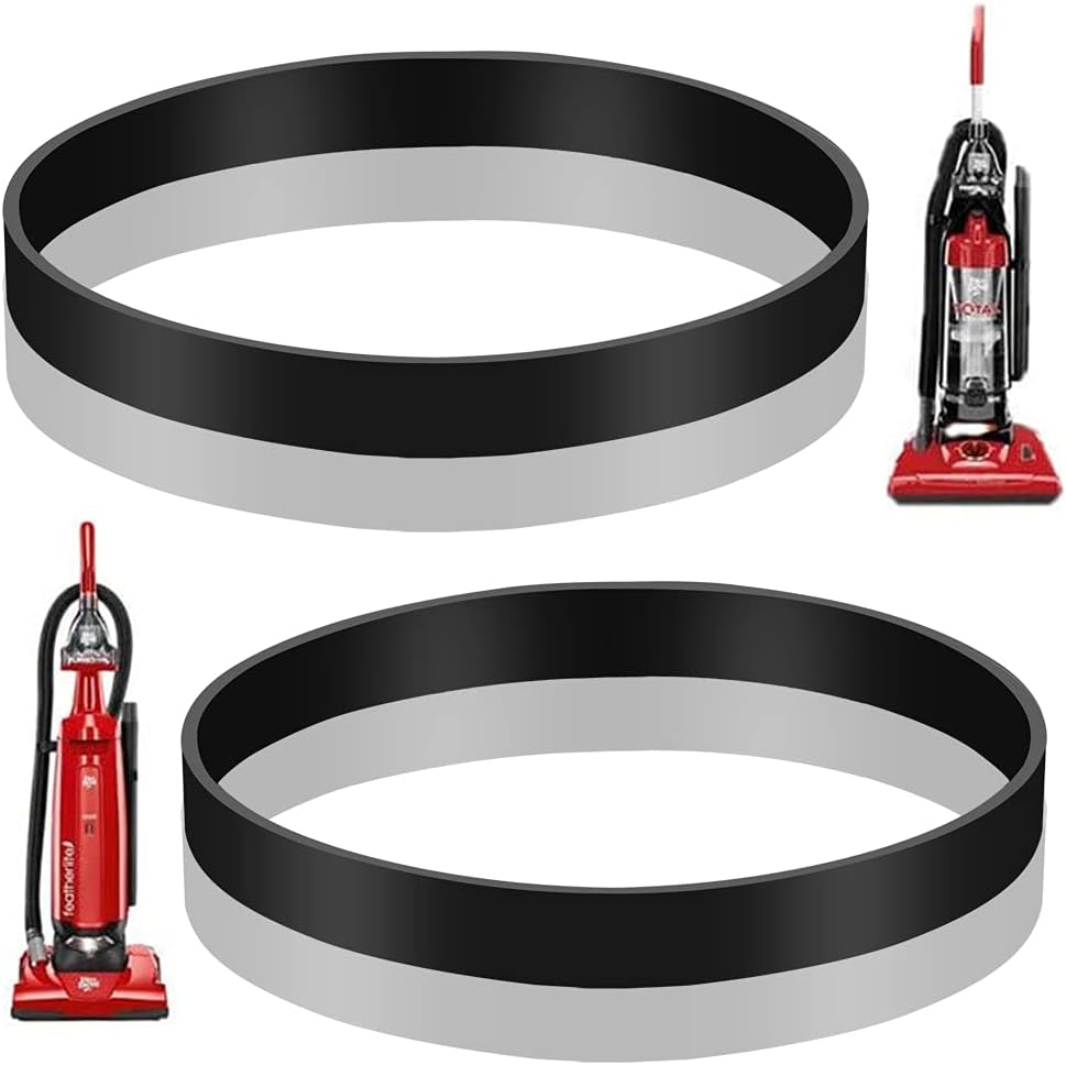 MEROM  Vacuum Replacement Belts Compatible with Dirt Devil Style 4/5 Featherlite /Powerlite/Swivel Glide/Power Max Pet Upright Vacuum Cleaner, Replace Part Number 3720310001 (2 Pack)