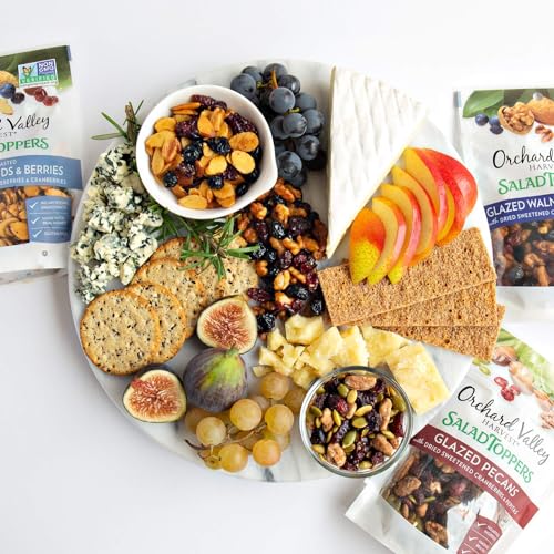 Image of Orchard Valley Harvest Glazed Walnuts Berries Salad Toppers, 0.85 oz