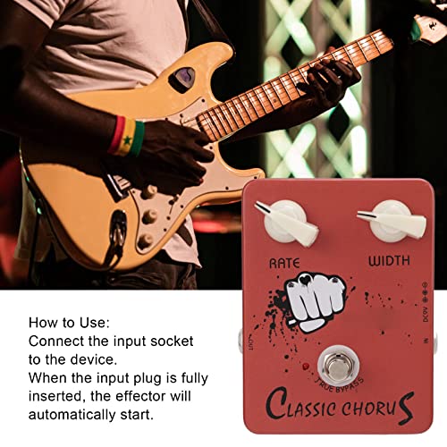 Fupei Pédale d’effet de Guitare électrique, Utilisation Facile des pédales d’effets à Faible Perte de chœur Classique… - Les Beatles, Paul McCartney, John Lennon, RIngo Starr, George Harrison Fupei Pédale d'effet de Guitare électrique, Utilisation Facile des pédales d'effets à Faible Perte de chœur Classique… – Image 7