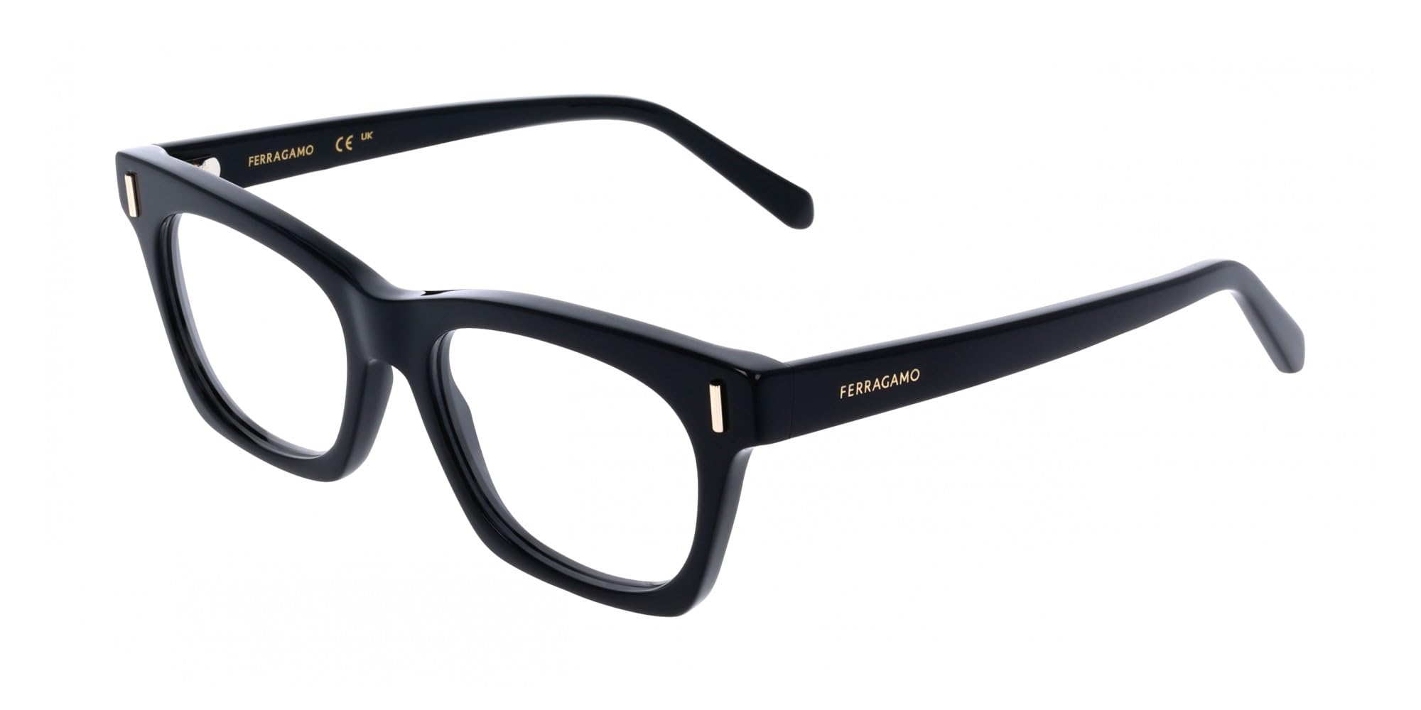 GAFAS FERRAGAMO SF3025 - C: CZARNE Oko Rozmiar: 51 Most: 17 Zdrowie i higiena osobista