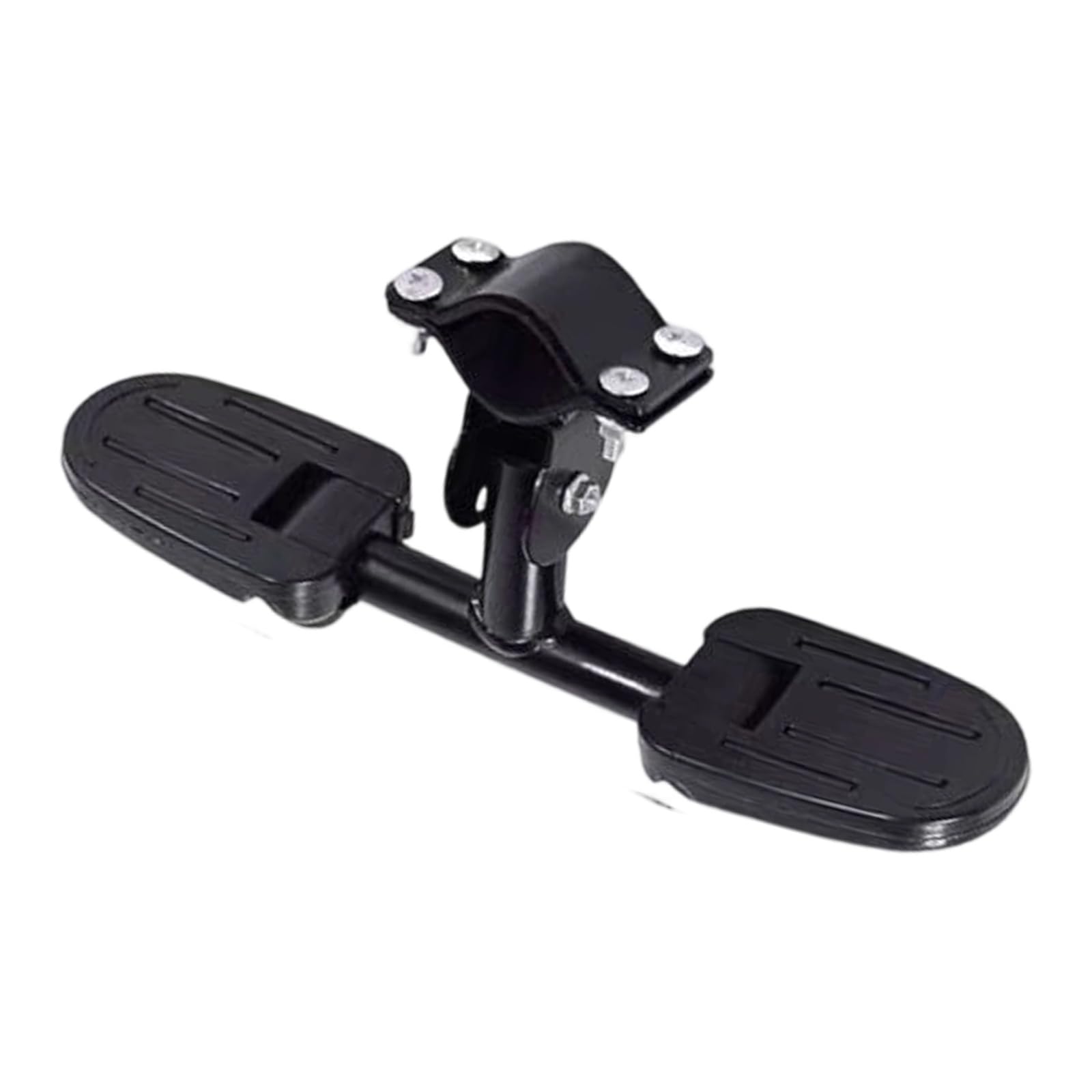 Reposapiés para patinete para niños, construcción de metal ligero, superficies antideslizantes, amplia compatibilidad, pedal de pie