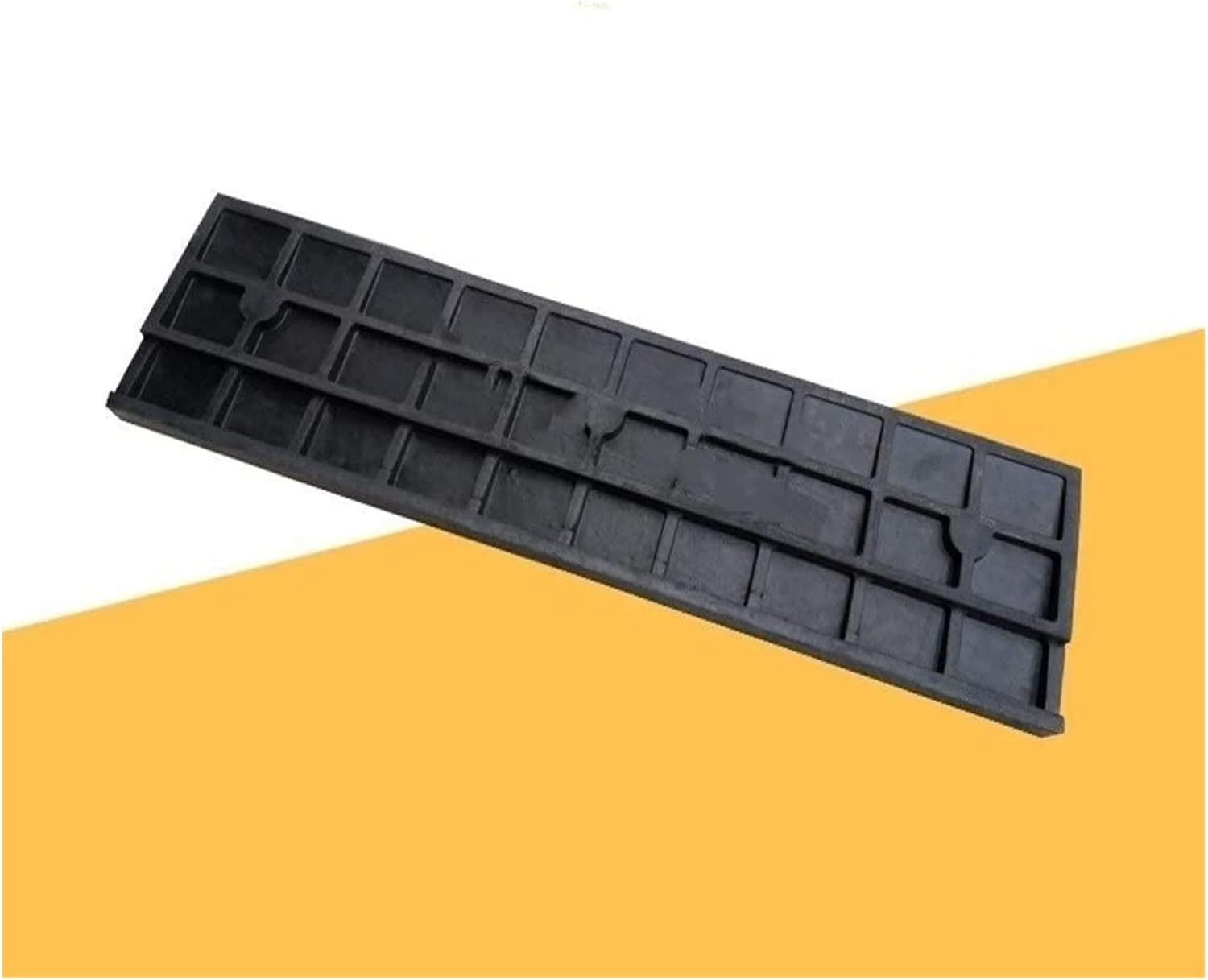 Ramp Slope pad Truck Ramps, Outdoor Roadside Step Mat Black Rubber Vehicle Ramps Family Garage Service Ramps Villa Threshold Ramps 6CM