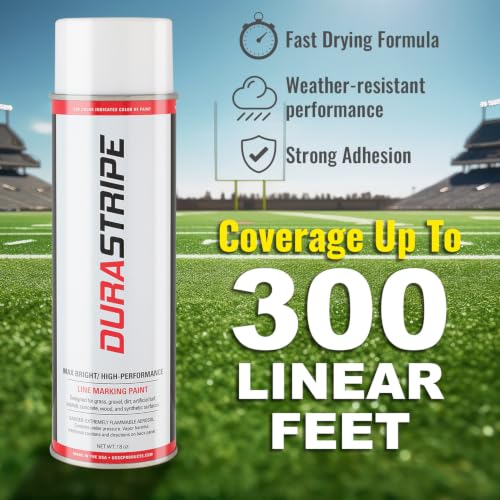 Image of Athletic Field Marking Paint (White) 12-18oz Cans Per Case