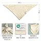 Hundehalstuch, Oeko-TEX® Standard 100 - Hunde Halstuch als Geschenk für Hundeliebhaber (Beige)