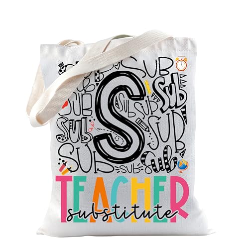 Bolso bandolera para profesor suplente, regalo para profesores suplentes miniatura 1