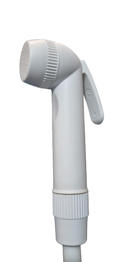 GKP Plastic Toilet Jet Spray Health Faucet with Flexible Hose and Wall Stand