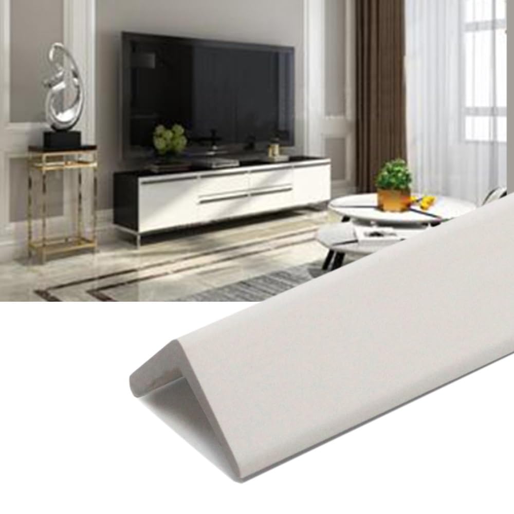 Perfil Protector De Esquinas De Aleación De Madera, 80/100/120cm, Perfil Ángulo, Perfil Borde De Escalera, Protección De Cantos para Paredes Casa Cocina Oficina(Cappuccino,120cm/48'')
