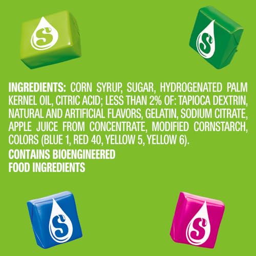 Image of STARBURST Sour Chewy Candy Fruit Chews, Share Size Resealable Bag, 15.6 Ounce (Pack of 6)