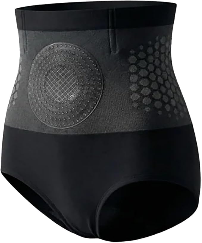 Pauraju Thermogene Fettverbrennungs-Formungsshorts, Pauraju 4-in-1 Fettverbrennungsshorts, Figurformende Shorts Mit Hohem Bund Und Bauchkontrolle Für Damen Weiche Atmungsaktive Damen-Körperformshorts