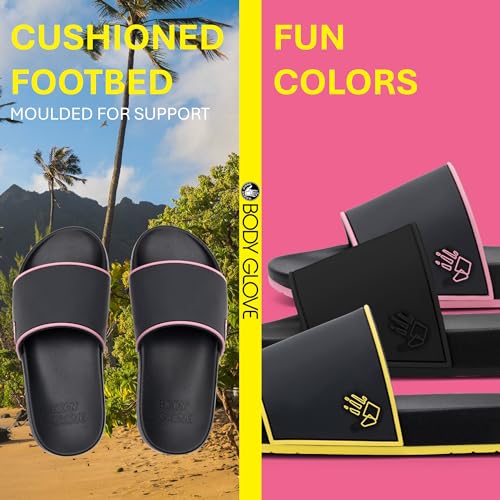 Body Glove Kids Slides, Slide Sandals for Boys and Girls4