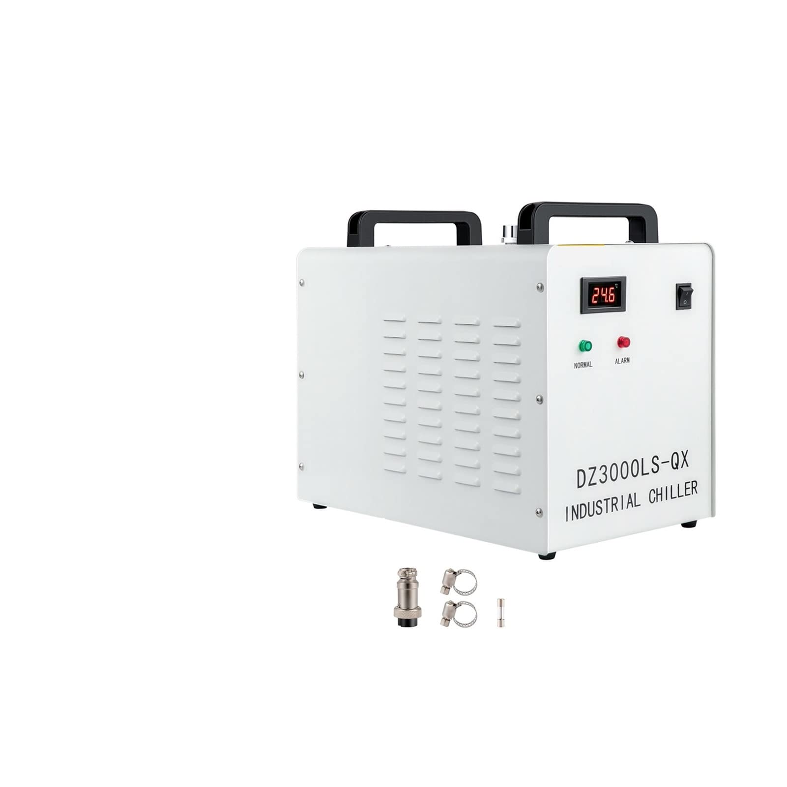 CW3000AG Macchina for refrigeratore d'acqua con canottiere da 9 litri e ventola di raffreddamento for il dell'acqua industriale for 6 0W80W CO2 Tubo vetro