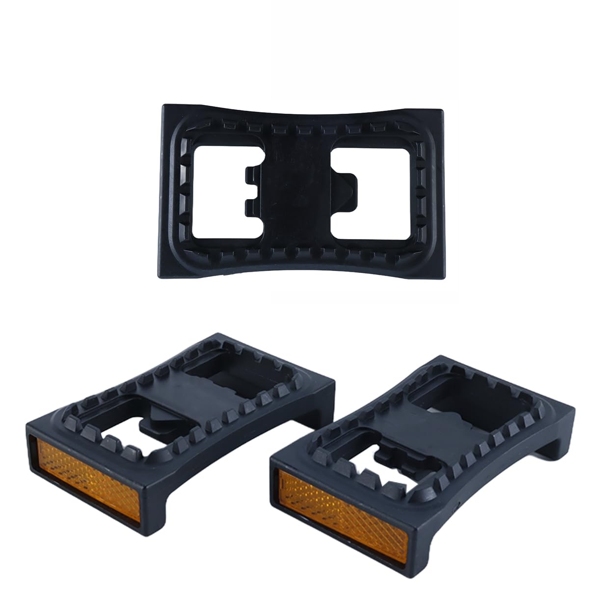 Durlo 1 pairs Cleat Flat Pedal Adapters Pair, Durable and Easy-to-Install Pedal Converters for M520 M540 M780