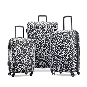 American Tourister Moonlight harde schaal bagage met draaibare wielen