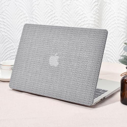 Funda MacBook Air 13.6 M3 A3113 carcasa transparente dura Touch ID 2024 elegante