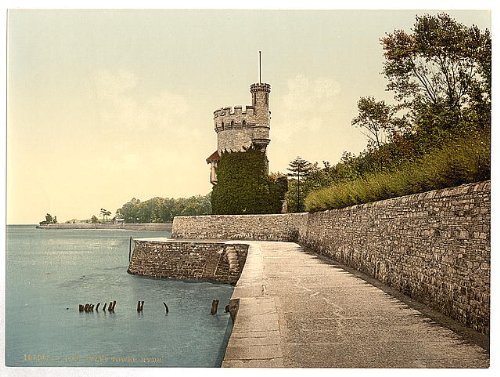 1890 Photo Ryde, Apley Tower, Isle of Wight, England Location: England, Isle of Wight