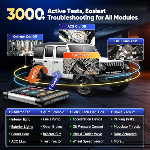 Autel Scanner MaxiPRO MP808BT PRO, 2 Years Update ($700), 2026 Up of MaxiSys MS906BT MaxiCOM MK900BT MK900, Advanced as MS906MAX MS906 PRO MP900-BT, 3000+ Active Test, 30+ Service, FCA, 11OS 4/ 64GB - Image 7