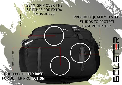 Image of addixon 70L Travel Backpack with Shoe Compartment - Ideal for Hiking, Trekking, and Wanderlust Travelling