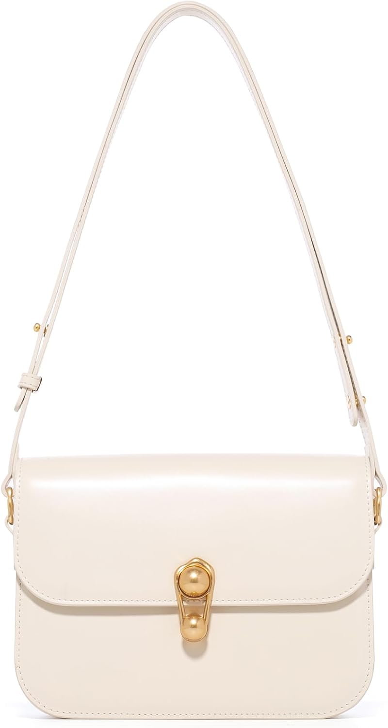 LA'FESTIN LA FESTIN Small Leather Purse Crossbody Bags For Women: Black Shoulder Handbags Crossbody Bag