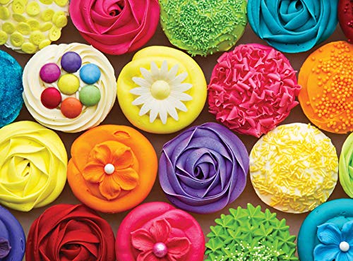 1000 Piece Puzzle for Adults - Cool Cupcakes Jigsaw Puzzle