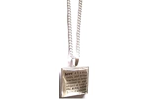 Delicate 'Love' Pendant Word Necklace with Exquisite Style and Personalized Charm, Perfect for Any Occasion