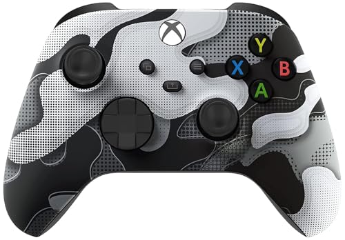 Image of Custom Controllerzz Wireless Controller for Microsoft Xbox Series X /S & Xbox One - Custom Soft Touch Feel - Custom Xbox Series X /S Controller (X /S White Camo)