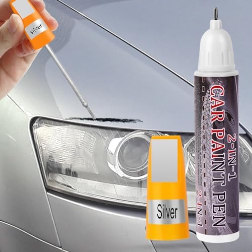 Silver Car Paint Touch Up Pen, Color Accurate Touch Up