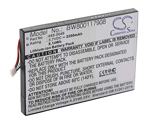 Batterie pour Red 645-0046 vhbw Li-ION 2200mAh 3.7V compatible appareil numérique