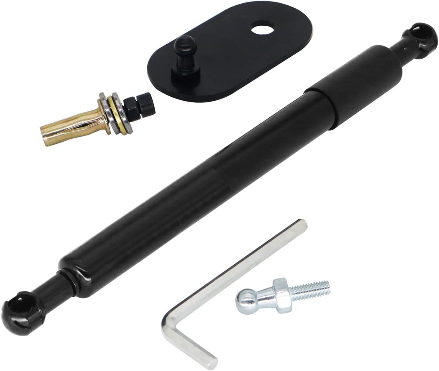 AUTOXBERT Tailgate Struts for Dodge Ram 1500 2500 3500 2009-2019 Rear Door Hatch Support Trunk Liftgate Shocks 1Pc Metal Boot Strut Hydraulic Rod DZ43301 Slow Drops Soft Opening Lift Support