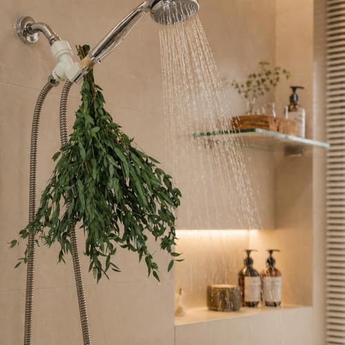 Ramas de eucalipto secas para decoración y arreglo floral miniatura 6