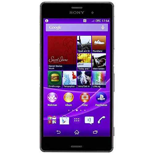 Sony Xperia Z3 Smartphone, 5.2', Full HD, Quad-Core 2.5 GHz, 20,7 MP Fotocamera, Android, Nero