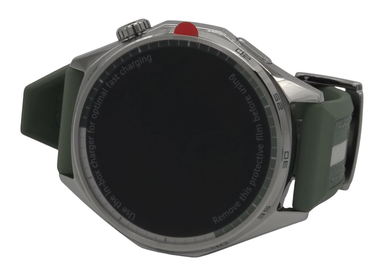 HUAWEI Watch GT 6 46 mm GPS Smartwatch, ekran dotykowy AMOLED, do 21 dni autonomii, jazda na rowerze, 100+ tryby sportowe, kompatybilny z iOS Android, NFC, monitorowanie zdrowia, zielony
