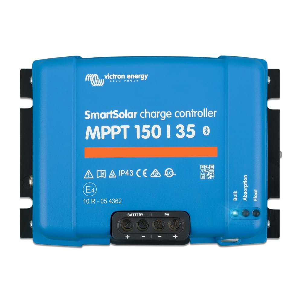 Victron Energy SmartSolar MPPT 150V 35 amp 12/24/36/48-Volt Contrôleur de Charge Solaire (Bluetooth)