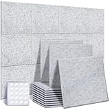 Akustikplatten 24 Stücke, Ohuhu Schallabsorber Schallschutzplatten 30 x 30 x 1 cm...