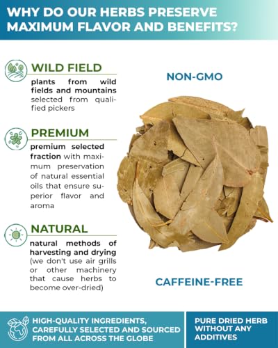Image of 4 oz Dried Eucalypt Leaves Dry Herbal Tea (Eucalyptus) 113g Long Big Eucalyptus Leaf Herb Hojas De Eucalipto