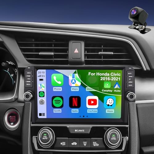 CODE 6382 Unable to Update Message on Audio/Information Screen - 2019 Acura RDX 7 64G Upgrade Car Radio for Honda Civic 2016 2017 2018 2019 2020 2021, 9' Touchscreen Replacement Stereo Accessories, Wireless CarPlay Android Auto 5GWiFi GPS Navigation Plug and Play Camera DSP BT SWC